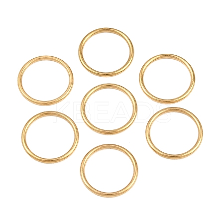 Ion Plating(IP) 304 Stainless Steel Closed Jump Rings STAS-G393-06G-11-1