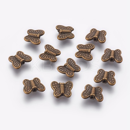 Tibetan StyleAlloy Beads PALLOY-B0041-AB-LF-1