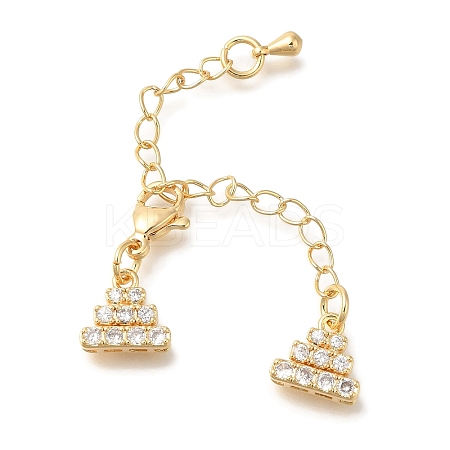 Brass Lobster Claw Clasps KK-K388-62G-1
