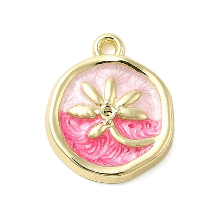 Alloy Enamel Charms PALLOY-K020-19LG-04-1