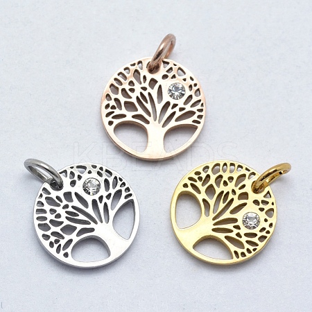 316 Surgical Stainless Steel Pendants STAS-K178-11-1