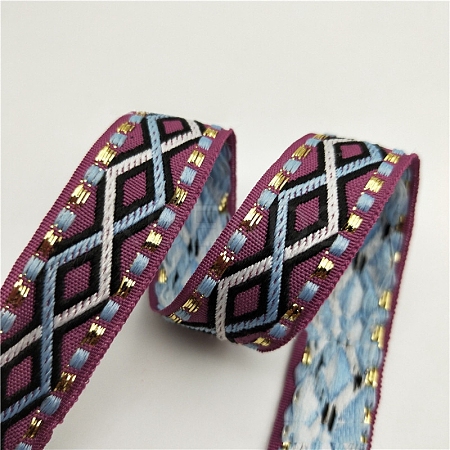 Polyester Rhombus Jacquard Ribbon OCOR-TAC0016-26C-1