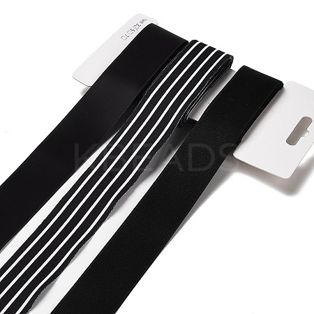9 Yards 3 Styles Polyester Ribbon SRIB-A014-G15-1