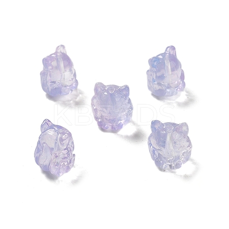 Transparent Glass Beads GLAA-D025-06J-1