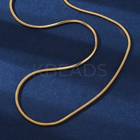 304 Stainless Steel Snake Chain Necklaces MAK-L015-03C-1