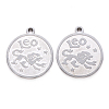 Non-Tarnish 201 Stainless Steel Pendants STAS-R106-07-1