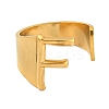 PVD Vacuum Plating 201 Stainless Steel Cuff Rings RJEW-Z032-01G-F-3