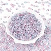 Baking Paint Transparent Glass Beads DGLA-T004-07C-1
