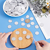   300Pcs Acrylic Self Adhesive Mirror Mosaic Tiles AJEW-PH0011-55-6