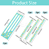 1Pc Acrylic Zipper Pocket Template DIY-CP0013-21-2