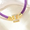 Adjustable Nylon Cord Bracelets X-BJEW-C096-01G-09-2
