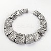 Electroplated Natural Dragon Bone Stone Graduated Beads Strands G-I177-01D-1