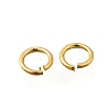 Brass Open Jump Rings KK-B147-03B-G-3