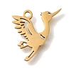201 Stainless Steel Pendants STAS-R136-24G-1
