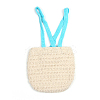 Cute Handmade Crochet Baby Hat Costume Photography Props AJEW-R030-14-4