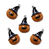 Halloween Opaque Resin Pendants RESI-D055-100P-1