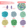 60G 6 Style Handmade Polymer Clay Cabochons PORC-TA0001-08B-4
