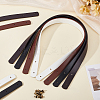 8 Bags 4 Colors PU Leather Bag Handles FIND-CL0001-50C-4