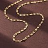 304 Stainless Steel Lumachina Chain Necklaces NJEW-Q013-07G-1