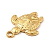 Ion Plating(IP) 201 Stainless Steel Pendants LS-STAS-P312-09G-3