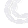 Imitation Jade Glass Beads Strands GLAA-T028-15J-02-3