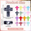 300Pcs 2 Styles Acrylic Beads OACR-HY0001-24-2