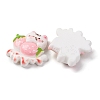 Cat Theme Opaque Resin Cabochons CRES-Z010-01D-2