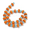 Handmade Lampwork Beads Strands LAMP-N025-03B-2