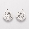 Non-Tarnish 201 Stainless Steel Charms LS-STAS-Q201-T057-2