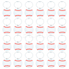 24Pcs Acrylic Pendant Decorations HJEW-ME00023-1