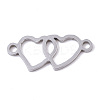 Tarnish Resistant 201 Stainless Steel Links connectors STAS-R104-021P-3