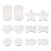 Aluminum Big Pendants ALUM-BC0001-49-1