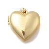 Valentine's Day Brass Heart Locket Pendants KK-D431-035C-G-1
