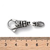 316 Stainless Steel Lobster Claw Clasps Sets STAS-D303-10AS-04-3