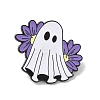 Hallowmas Ghost Enamel Lapel Pin Backs JEWB-K018-33A-EB-1