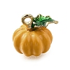 Alloy Enamel Charms ENAM-D303-07G-05-1