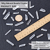 150g Natural Quartz Crystal Beads G-AR0004-39-6
