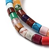 Natural & Synthetic Mixed Gemstone Beads Strands G-K358-A01-01-4