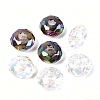 Transparent Acrylic European Beads OACR-E033-25M2-1
