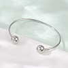304 Stainless Steel Open Cuff Bracelets BJEW-R019-01P-01-3