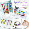 120Pcs Resin European Beads FIND-SP0002-05A-6