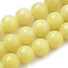 Natural Lemon Jade Beads Strands G-S259-46-10mm-1