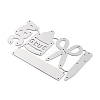 Study Supplies Carbon Steel Cutting Dies Stencils LS-DIY-P076-50-3