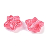 Transparent Spray Paint Glass Beads GLAA-H035-02-3