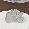 304 Stainless Steel Cuff Open Rings for Women RJEW-F195-03P-2