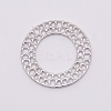 Zinc Alloy Filigree Joiners Links PALLOY-WH0076-41P-RS-1