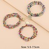 3Pcs Alloy Charm Bracelets FS-WGD51AD-01-2