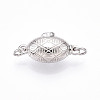 925 Sterling Silver Box Clasps STER-T007-135P-1