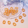 20Pcs Transparent Acrylic Quick Link Connectors OACR-TADJ0001-03H-3