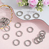 20Pcs 304 Stainless Steel Closed Jump Rings STAS-SP0001-85A-4